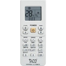 Esranın Dünyası KT9018E 4000 In 1 Universal Klima Kumandası | Geniş Uyumluluk