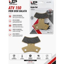 Jupones ATV 150 Disk Balata Takım - Yüksek Performanslı Arazi Fren Balatası