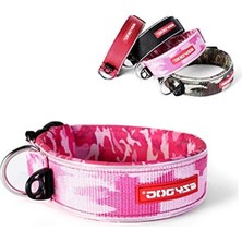 MarkEntegra 2xl Pembe Kamuflaj Geniş Boyun Tasması, Büyük Köpekler Için