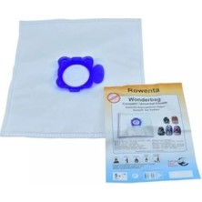 Esranın Dünyası 5 Adet Rowenta Wonderbag Compact/universal Classic Elektrikli Süpürgelerine Uygun Sağlıklı Uzun Ömürlü Uyumlu Bez Toz Torbası