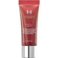 Esranın Dünyası Mıssha Mükemmel Kapatıcılık Sunan Çok Fonksiyonlu M Perfect Cover Bb Krem Ex SPF42 Pa No.23 20 Mililitre