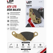 Jupones ATV 175 Disk Balata Takım - Yüksek Performanslı Arazi Fren Balatası
