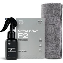 Esranın Dünyası Nasiol Metalcoat F2 Araç Sprey Nano Seramik Kaplama ve Boya Koruma-50 Ml-1 Yıl Etkili-Hızlı ve Kolay Uygulama, Oto Detaling, Araba Seramik Cila, Boya Parlatma, Hidrofobik Nano Koruma