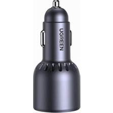 Esranın Dünyası Ugreen 75W 3 Portlu Araç Içi Şarj Cihazı Çakmaklık Adaptörü, 35024