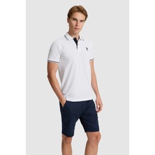 U.s. Polo Assn. Erkek Beyaz Tişört Basic 50326975-VR013