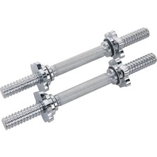 Esranın Dünyası Krom Dambıl Çubuğu - 35,6 cm Uzunluk