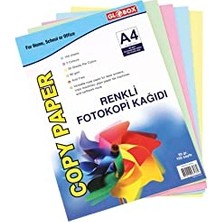 Esranın Dünyası Renkli Karışık Fotokopi Kağıdı 100 Lü