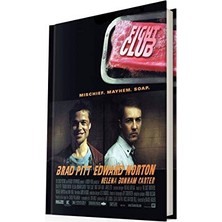 Esranın Dünyası Film Afişleri Fight Club Sert Kapak 14X20 Çizgili 96 Sayfa Not Defteri