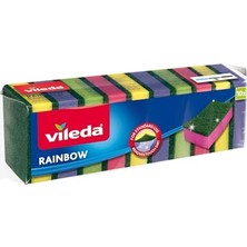 Esranın Dünyası Vileda Ekonomik Bulaşık Süngeri, 10'lu Ekonomik Paket, Rainbow