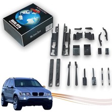İdeal Otomotiv Bmw X5 E53 Sunroof Perde Kızak Tamir Seti / Cam Tavan Perde Parçaları