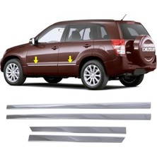 MarkEntegra Krom Yan Kapı Koruma Çıtası, Suzuki Grand Vitara 4 Kapı Için