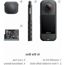 MarkEntegra 360° Açıyla Çekim Yapabilen Aksiyon Kamerası Seti