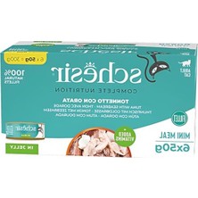 MarkEntegra Multipack 6X50G Ton Balığı ve Çipuralı Kedi Konservesi