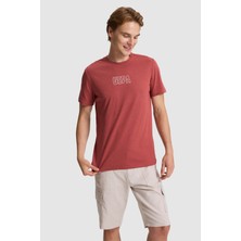 U.s. Polo Assn. Erkek Vişne Tişört 50327159-VR223
