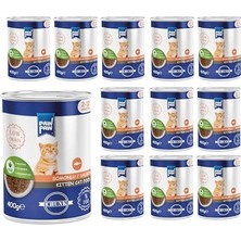 Esranın Dünyası Yavru Kedi Somonlu ve Jöleli Konserve  400 gr x 12 Adet
