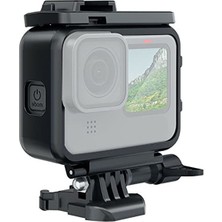 MarkEntegra Plastik Çerçeve, Gopro Hero 9 ile Uyumlu Aksesuar
