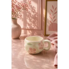Yzhome Acar Porselen Lüks Kahve Meşrubat Çay Bardağı Bardak Kupa 325ML