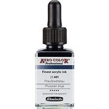 Esranın Dünyası Aero Color Professional Akrilik Airbrush Mürekkebi 28 ml 401 Prussian Blue