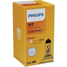 Esranın Dünyası Philips H7 55WATT +%30 Fazla Işık Ampul Premium Halogen(1 Adet)