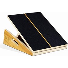 Esranın Dünyası YES4ALL Slant Board Ahşap/çelik Eğik Tahtası, Ayarlanabilir ve Taşınabilir Baldır Gerdirici, Taşıma Saplı ve Kaymaz Kaplamalı Antrenman Aleti, Baldır Çalıştırıcı, Diz Bükme Kaması
