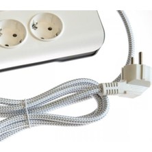 MarkEntegra Akım Korumalı Priz, 2 Metre Kablo Uzunluğu ve 3680W Güç Kapasitesi