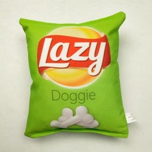 Esranın Dünyası Cips Dayanıklı Cızırtılı ve Keti Otlu Kedi Oyuncağı 1 Adet (Lazy)