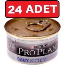 Esranın Dünyası Pro Plan Baby Kitten Tavuklu Yavru Kedi Konservesi Yaş  24 Adet x 85 gr