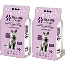 Esranın Dünyası Magic Sand Cat Litter Lavanta Kokulu Kedi Kumu 10 Lt * 2 Adet