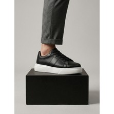 11boa BA0247 Erkek Sneaker Günlük Casual Spor Ayakkabı Siyah