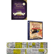 Martı Yayınları Harry Potter Yemek Kitabı + Harry Potter Tatlı ve Şekerleme Kitabı 2'li Set + Özel Cetvel