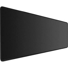 Esranın Dünyası Primary 90X40CM Xl 3mm Speed Yüzey Büyük Kauçuk Kaymaz Tabanlı Mousepad Mat Desensiz Siyah