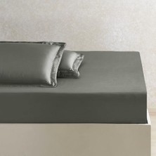 Esranın Dünyası Linens x Tencel™ Lyocell Çift Kişilik Lastikli Çarşaf Yeşil