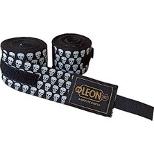 Esranın Dünyası Leon Ni Skulls Kuru Kafa 2,5 Metre Boks Bandajı