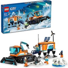 Esranın Dünyası LEGO City Kutup Keşif Kamyonu ve Mobil Laboratuvarı 60378-9 Yaş ve Üzeri Çocuklar Için Yaratıcı Oyuncak Yapım Seti