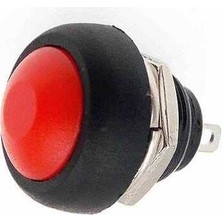 Esranın Dünyası IC-184 Buton 12MM PBS33B - Kırmızı