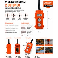 Momentum 2'Lİ VİNÇ KUMANDASI