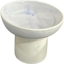 MarkEntegra Yüksek Seramik Su Kabı - 14 cm Yükseklik, 13 cm Genişlik, Kolay Temizlik