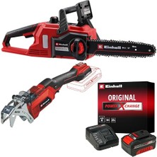 Esranın Dünyası Einhell Fortexxa 18/30 + Ge-Gs 18/150 Li Akülü Ağaç Kesme ve Dal Kesme Seti (4,0 Ah Akü ve Şarj Cihazı Dahildir)