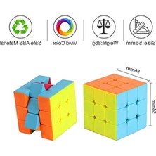 MarkEntegra Neon Renkli Zeka Sabır Küpü - 3X3X3