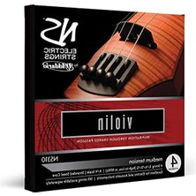 MarkEntegra Elektro Violin Tel Seti, 10-46 Ölçülerinde, 4 Tel ile Birlikte