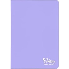 Esranın Dünyası Colors A4 80 Yaprak Çizgili Defter, Mor