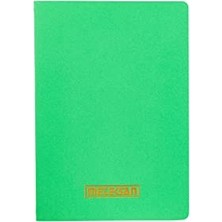 Esranın Dünyası Notes 17X24 cm Karton Kapaklı Iplik Dikişli Defter, 32 Yaprak, Düz, Yaprak Yeşili