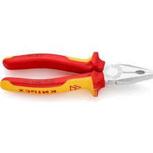 MarkEntegra Kombine Pense - Izole Edilmiş, Vde-Testli ve Krom Kaplama, 180 mm Boyunda