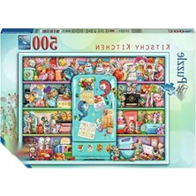 MarkEntegra 500 Parça Renkli Mutfak Temalı Puzzle