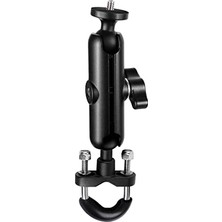 Esranın Dünyası Eyeon Kamera Bisiklet Motosiklet Tutacağı Gidon Tutacağı 360° Ayarlanabilir Evrensel Metal Bisiklet Motosiklet Moto Tutacağı 1/4 Dişli Go  Hero 10/9/8/7/6/5/4 Session Max 360 One R x Için