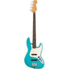Cort Fender Player Iı Jazz Bass Gülağacı Klavye Aquatone Blue Bas Gitar