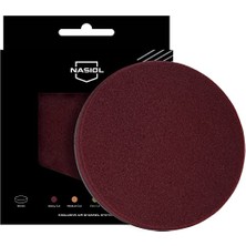 Esranın Dünyası Nasiol Özel Hava Kanallı Polisaj Pedi BORDO-150 Mm-Sert Polisaj Pasta Cila Süngeri, Detailing, Oto Uygulama Süngeri, Aplikatör Süngeri, Zımpara ve Parlatma Polisaj Yastığı