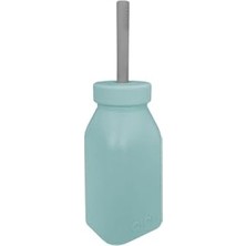 Esranın Dünyası Hüp + Up - Şişe + Pipet - Aqua Green/powder Grey