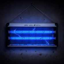 Esranın Dünyası Elektrikli Sivrisinek Öldürücü Lamba 20W, 2X10W Uv Işıklı Uçan Haşere Tuzağı, Sessiz Çalışma, Askılı ve Masaüstü Kullanım, 220-240V, IP20 Iç Mekan Kullanımı | PT-Z6020W (20W - Beyaz)