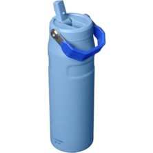 MarkEntegra Stanley Buz Akışı Bottle Flip Straw 2.0 Pipetli Termos Bardak 0.7l Şeftali Gülü, 10112830511